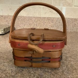 Signed Longaberger All American Incentive Basket